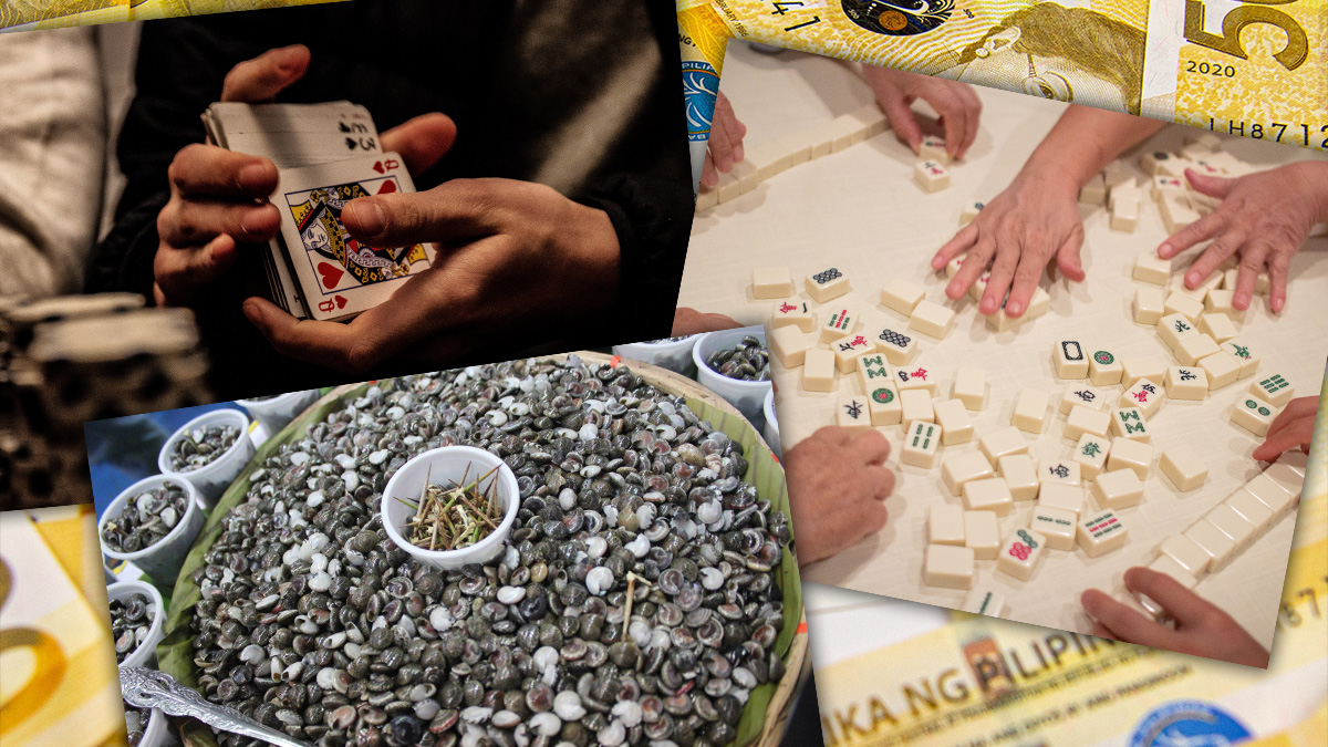 Known Filipino leisure games mahjong and bugoy among those that police