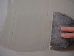 It can be used for all phases of drywall finishing: How to Repair Bubbling Paint on Walls and Ceilings - Do-it