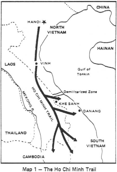 The Infamous And Ingenious Ho Chi Minh Trail TED ED Video Guide Map1 