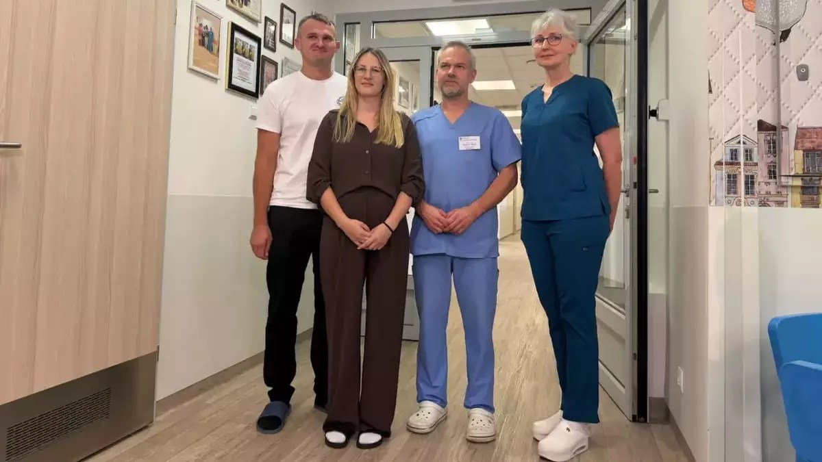 Mały Antoś wygrał walkę o życie. Lekarze z Łodzi uratowali jego serce