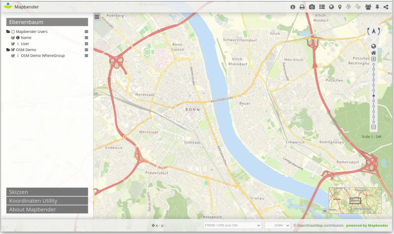 Mapbender Quickstart First Steps With Mapbender Mapbender Documentation - Modern Ultra HD Dark Textures | Free Download