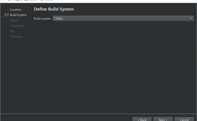Creating Projects | Qt Creator Documentation