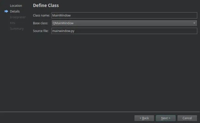 Tutorial: Qt Widgets UI And Python | Qt Creator Documentation