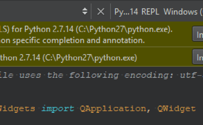 Develop Qt For Python Applications | Qt Creator Documentation