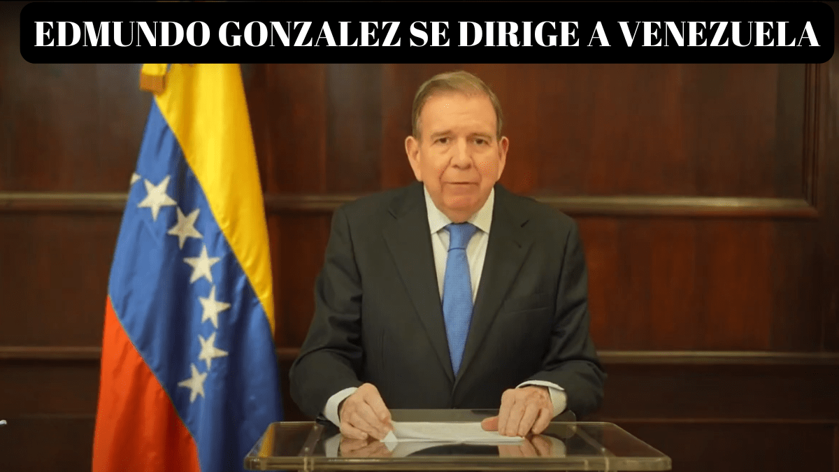 EDMUNDO GONZALES RUMBO A VENEZUELA