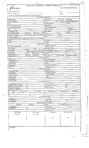Formulir pengajuan pinjaman hanya sebagai data awal. Formulir Permohonan Kredit Konsumtif Bank Jateng Bpd Download Documents