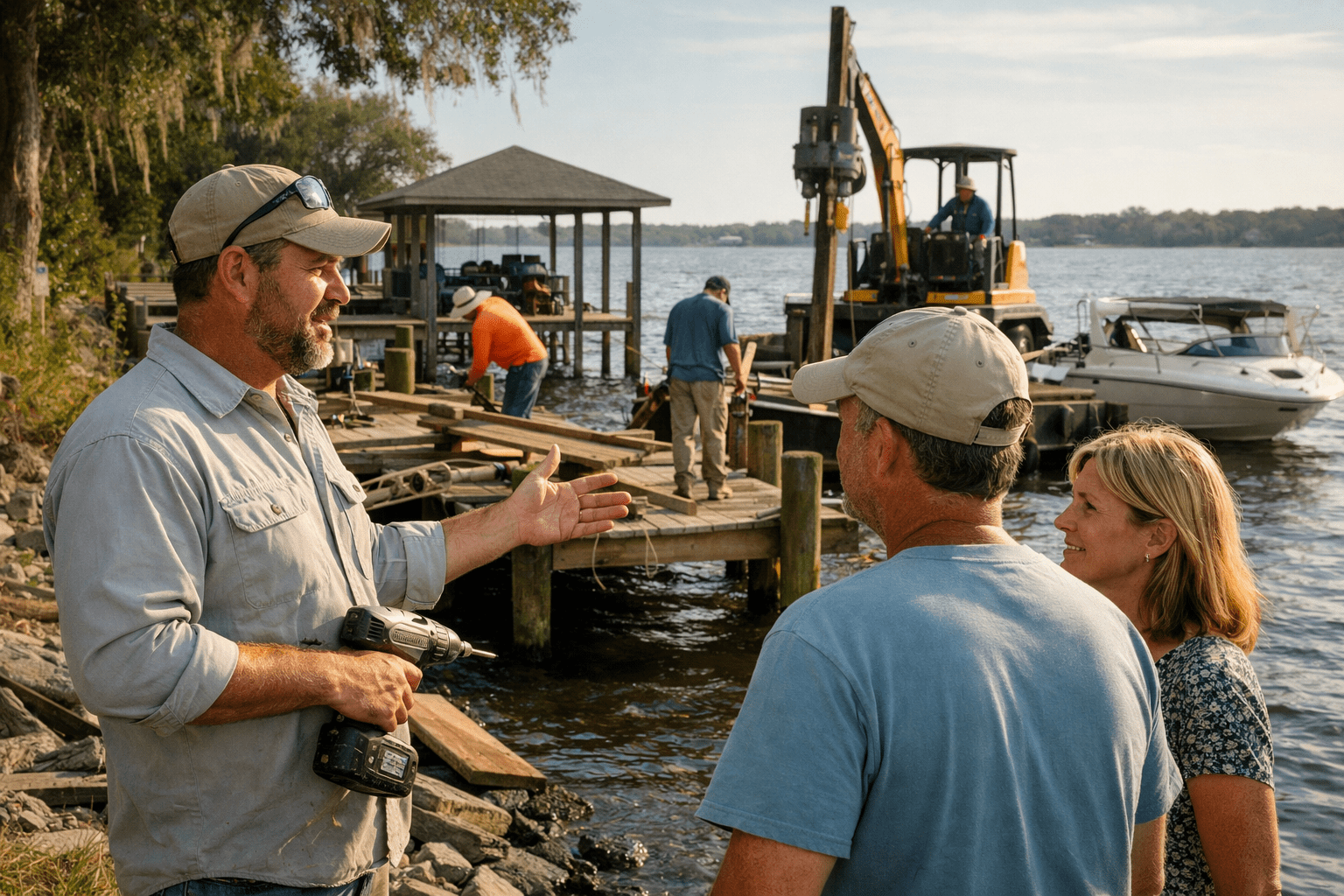 How Dock Construction in Fruit Cove, FL is Adapting to Local Water Conditions