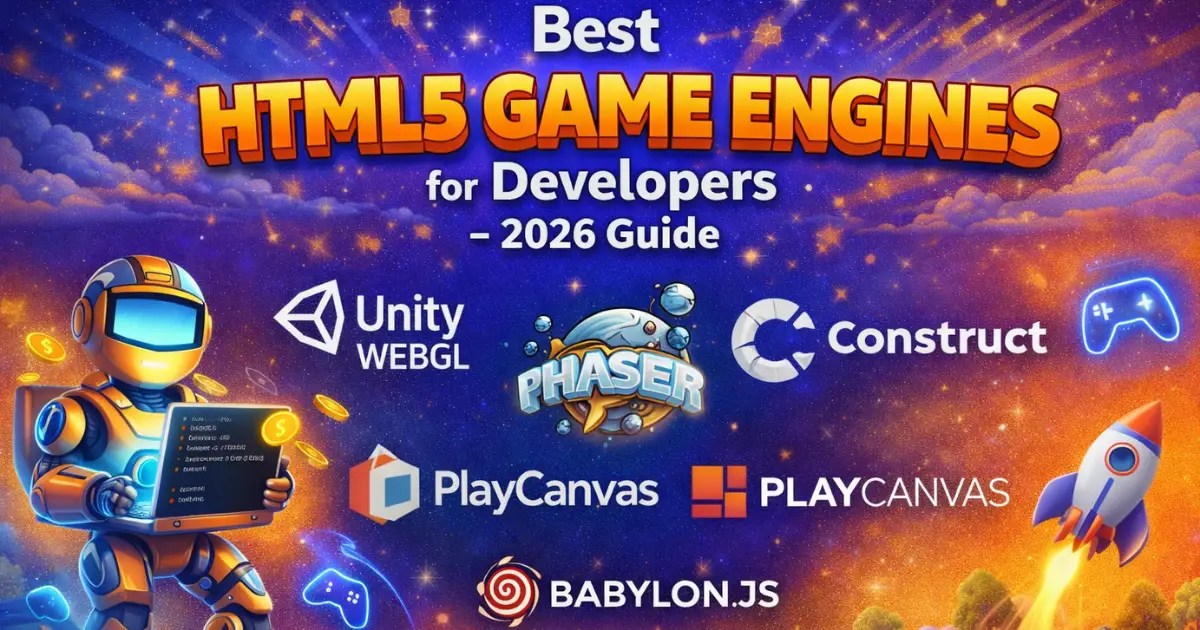 Best HTML5 Game Engines For Developers 2026 Guide Best Html5 Game Engines 2026.webp