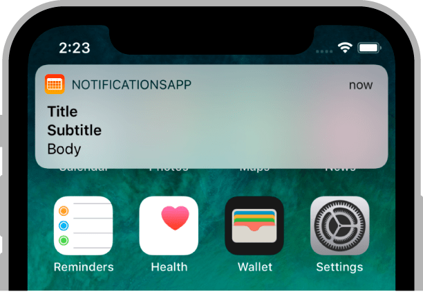 Discover 1 ios notifications design on dribbble. Generating A Remote Notification Apple Developer Documentation