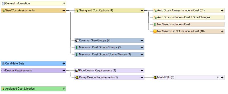 Sizing Summary Panel - Full HD Colorful Designs for Desktop