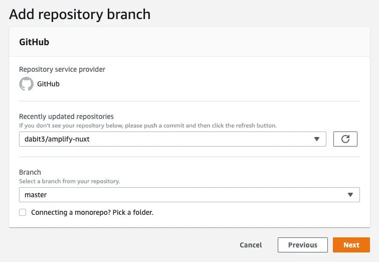 Deploy A Nuxt Site Javascript Aws Amplify Gen 1 Documentation - High Resolution Vintage Photos for Desktop