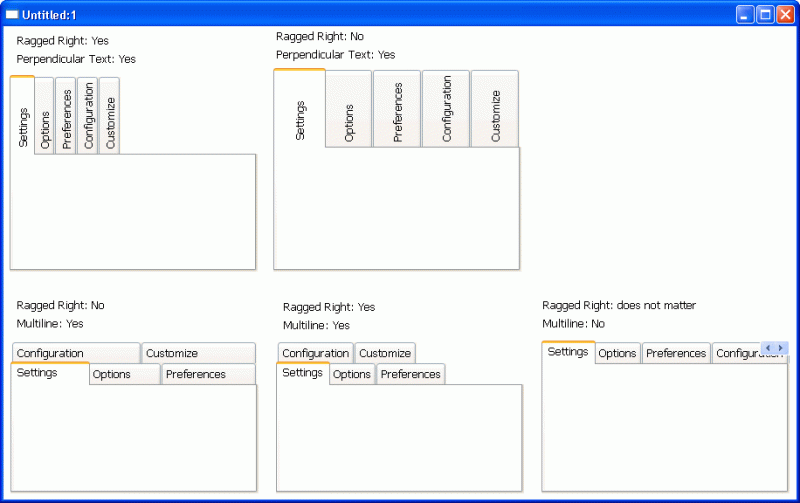 About Tab Controls Application Techniques - Premium Colorful Image Gallery - High Resolution