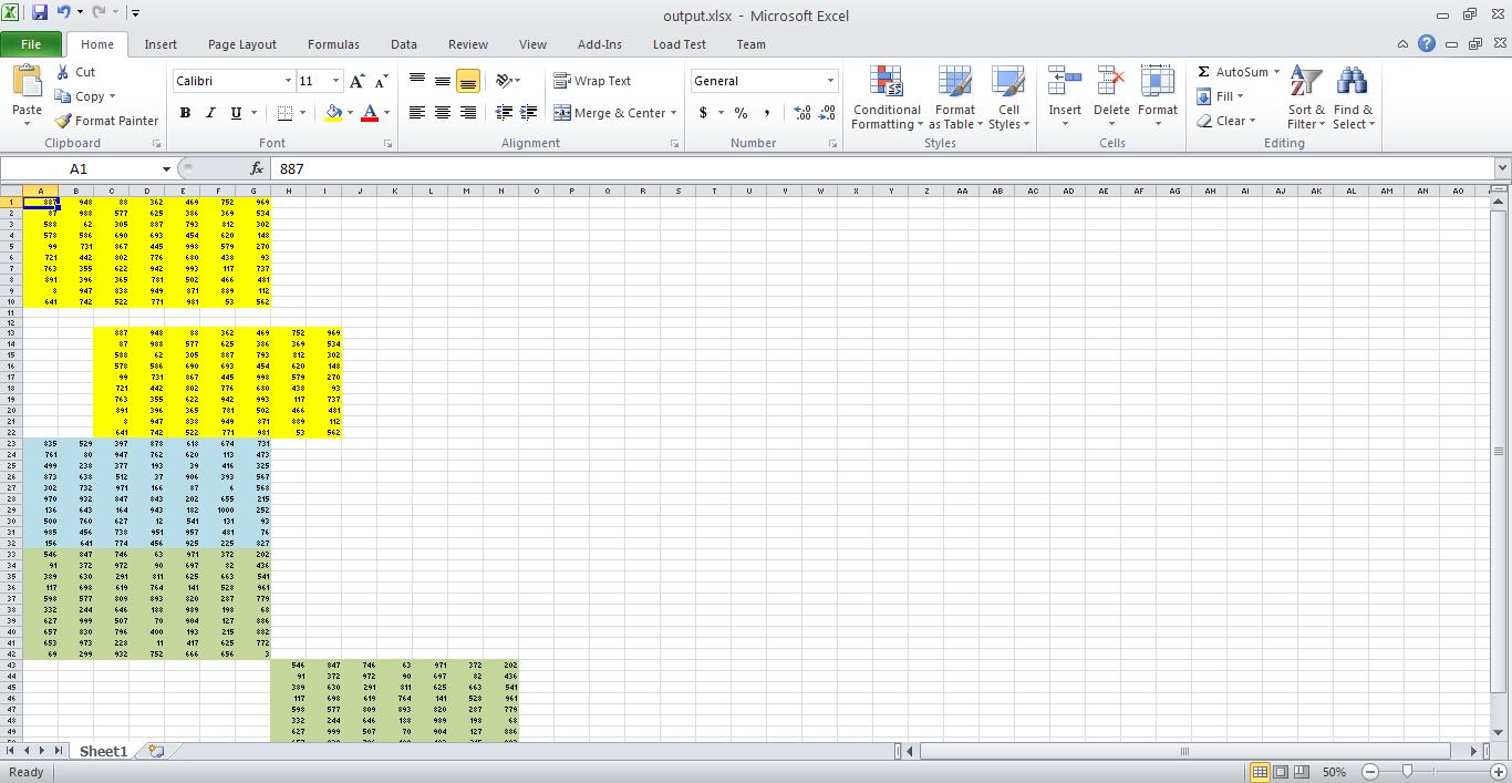 combine multiple worksheets into a single worksheet