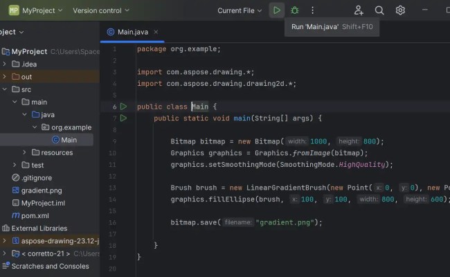 Creating Aspose.Drawing Java Application|Documentation