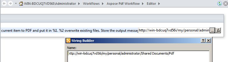 Converting A File To Pdf Via Workflow Activity Aspose Pdf For Sharepoint - Best Dark Images in Mobile