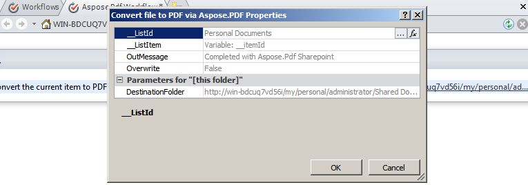 Converting A File To Pdf Via Workflow Activity Aspose Pdf For Sharepoint - Sunset Design Collection - Desktop Quality