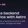 Use A Backend Service With Astro | Docs