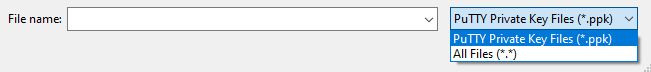 Select all file types