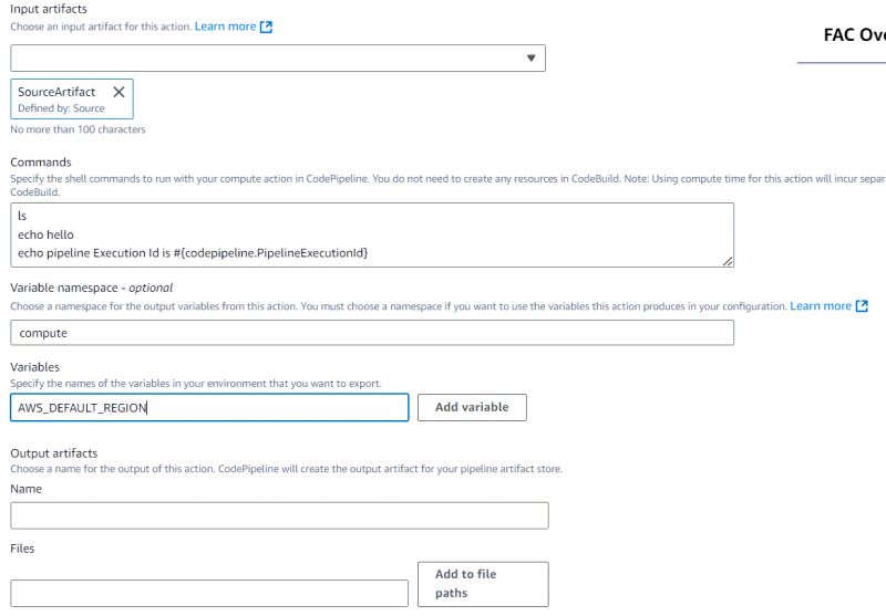 Tutorial Create A Pipeline That Runs Commands With Compute V2 Type Aws Codepipeline - Full HD Vintage Wallpapers for Desktop