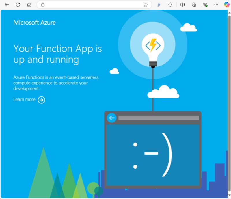Quickstart Create And Deploy Azure Functions Resources From Terraform - Creative Sunset Illustration - Full HD