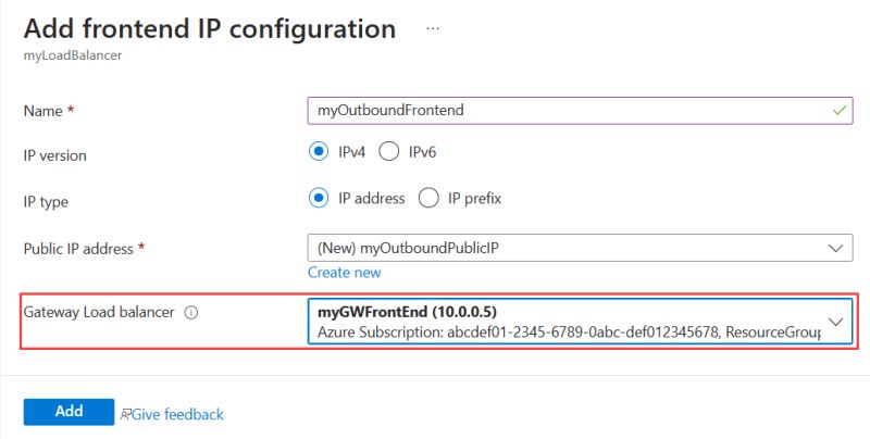 Tutorial Configure Outbound Connectivity With A Gateway Load Balancer Azure Load Balancer - Premium Colorful Photo Gallery - 4K