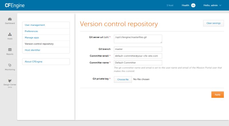 Cfengine 3 20 Documentation Settings - Best Gradient Arts in Mobile