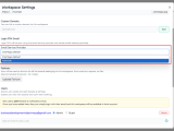 Workspace Settings Chartapps Documentation