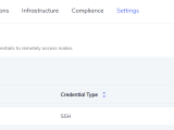 Node Credentials