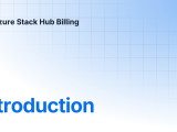 Introduction Azure Stack Hub Billing