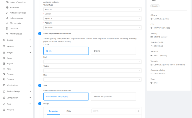 Log In To The UI — Apache CloudStack 4.21.0.0 Documentation