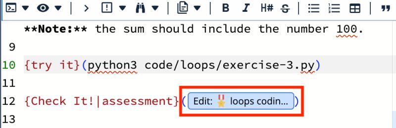 Edit An Assessment Codio - Premium Dark Pattern Gallery - Mobile