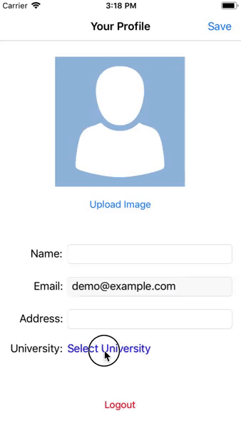 User Profile Sample Couchbase Lite Query Introduction Couchbase Docs - Creative Minimal Illustration - High Resolution