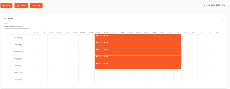 Custom Schedules Help Docs - Colorful Arts - Artistic Full HD Collection