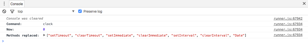 clock | Cypress Documentation (2) clock | Cypress Documentation (2)