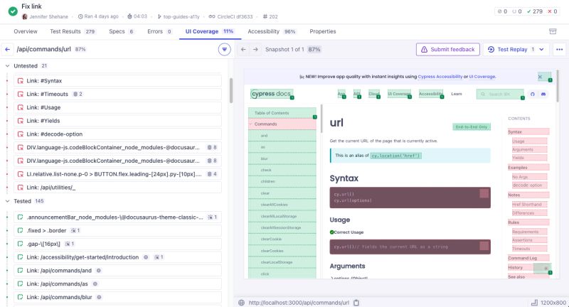 Identify Coverage Gaps Cypress Ui Coverage Documentation Cypress - Download Beautiful Dark Background | Mobile
