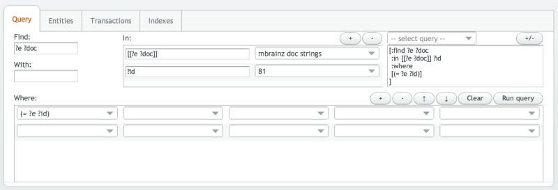 Console Datomic - Ultra HD Minimal Images for Desktop