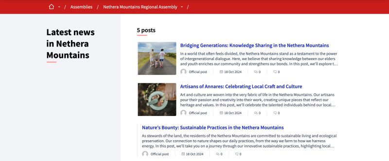 Blog Decidim Docs - Sunset Illustrations - High Quality High Resolution Collection