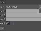 Component Editor Dialog Derivative