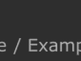 Component Editor Dialog Derivative
