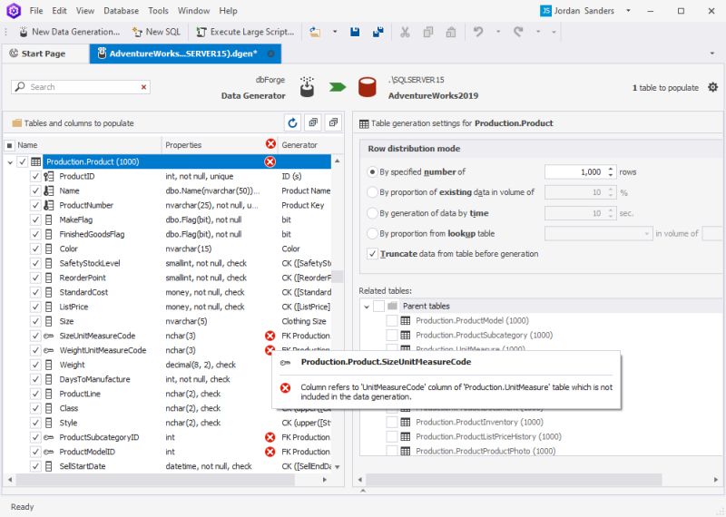 Table Generation Settings - Download Perfect Ocean Photo | Desktop