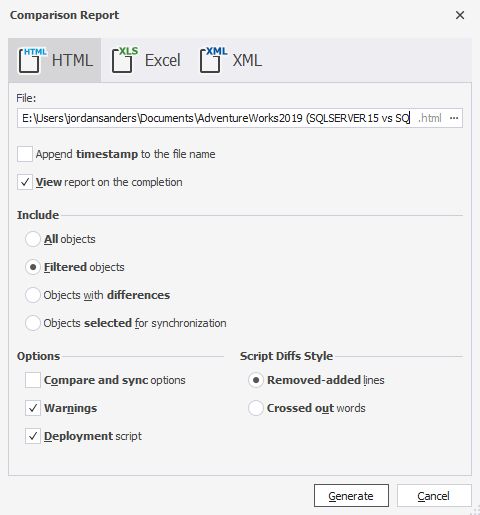 Comparing Report Versions Studio - Premium Colorful Photo Gallery - High Resolution