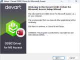 Installing On Windows Odbc Driver For Microsoft Access