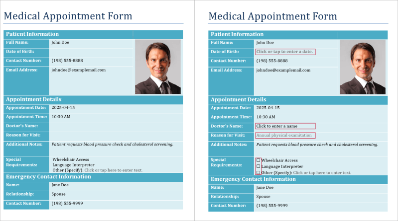 Content Controls In Word Processing Documents Office File Api - Light Texture Collection - Full HD Quality