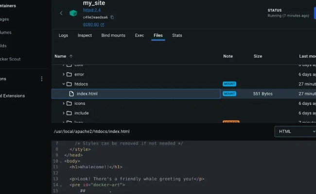 Sharing Local Files With Containers | Docker Docs
