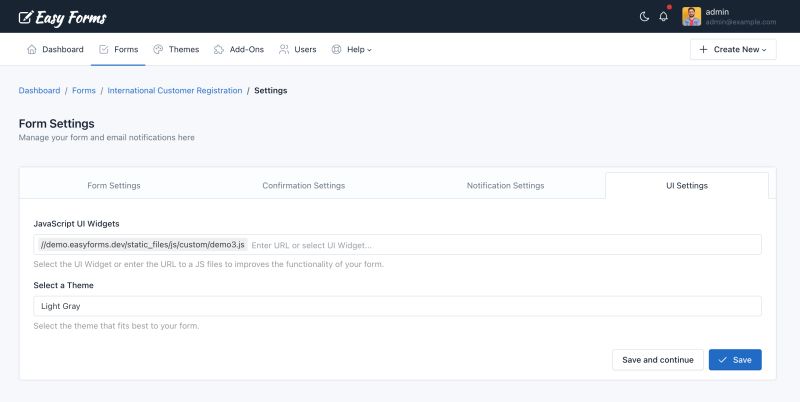Custom Forms Form Manager - Landscape Backgrounds - Premium Mobile Collection