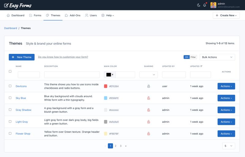 Theme Manager Themes Easy Forms - Download Beautiful Light Art | Full HD