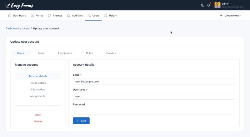 User Manager Users Easy Forms - 4K Vintage Arts for Desktop