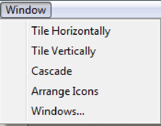 Underground Window Menu - HD Light Pictures for Desktop