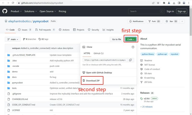 Github Elephantrobotics Pymycobot This Is A Python Api For Mycobot - Sunset Art Collection - Retina Quality