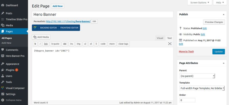 Hero Banner Ultimate Pro Documentation Essential Plugin - Nature Wallpaper Collection - Ultra HD Quality